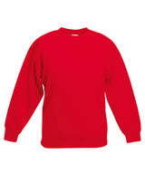 Kids premium set-in sweatshirt — Red