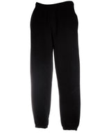 Premium 70/30 elasticated sweatpants — Black