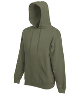 Premium 70/30 hooded sweatshirt — Classic Olive
