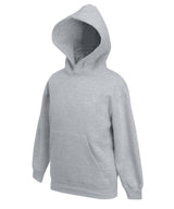Kids premium hooded sweatshirt — Heather Grey