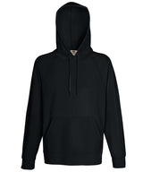 Lightweight hooded sweatshirt — Black