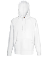 Lightweight hooded sweatshirt — White