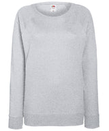 Women's lightweight raglan sweatshirt — Heather Grey