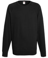 Lightweight raglan sweatshirt — Black