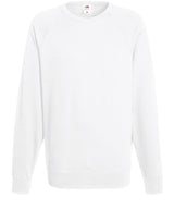 Lightweight raglan sweatshirt — White