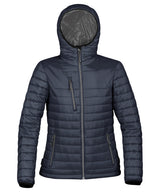 Women's gravity thermal shell — Navy/Charcoal