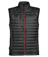 Gravity thermal vest — Black/True Red