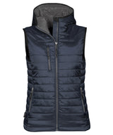 Women's Gravity thermal vest — Navy/Charcoal