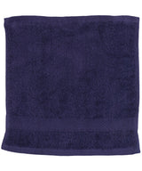 Luxury range face cloth — Navy
