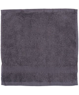 Luxury range face cloth — Steel Grey