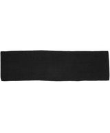 Microfibre sports towel — Black