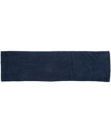 Microfibre sports towel — Navy