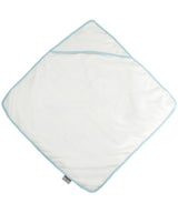 Babies' hooded towel — White/Blue