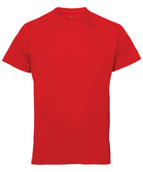 Men's TriDri® panelled tech tee — Fire Red