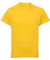 Men's TriDri® panelled tech tee — Sun Yellow