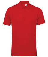 Men's TriDri® panelled polo — Fire Red