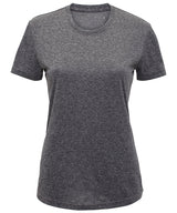 Women's TriDri® performance t-shirt — Black Melange