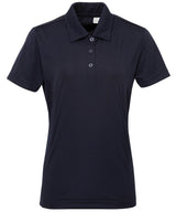 Women's TriDri® panelled polo — French Navy