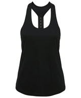 Women's TriDri® performance strap back vest — Black