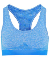 Tridri® seamless 3D fit" multi-sport sculpt bra" — Sapphire