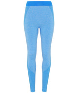 Women's TriDri® seamless 3D fit" multi-sport sculpt leggings" — Sapphire