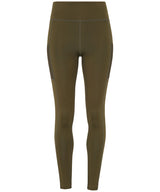 Women's TriDri® performance compression leggings — Olive