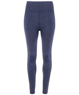Women's TriDri® seamless 3D fit" multi-sport denim look leggings" — Indigo Denim