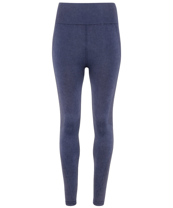 Women's TriDri® seamless 3D fit" multi-sport denim look leggings"
