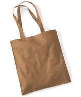 Bag for life - long handles — Caramel