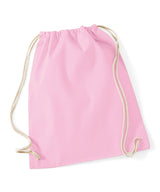 Cotton gymsac — Classic Pink/White