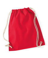 Cotton gymsac — Classic Red