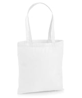 Premium Cotton tote — White