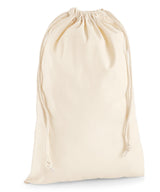 Premium cotton stuff bag — Natural