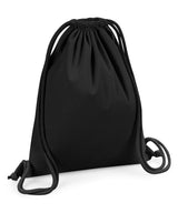 Organic premium cotton gymsac — Black