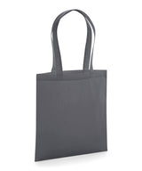 Organic premium cotton tote — Graphite Grey