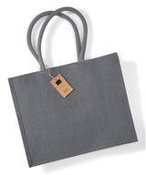 Jute classic shopper — Graphite Grey/Graphite Grey