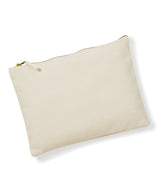 Canvas accessory pouch — Natural