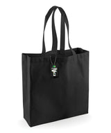 Fairtrade cotton classic shopper — Black
