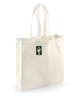 Fairtrade cotton classic shopper — Natural