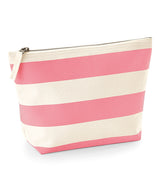 Nautical accessory bag — Natural/Pink