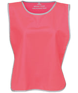 Hi-vis reflective border tabard (HVJ259) — Fluo Pink