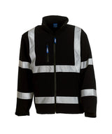 Hi-vis softshell jacket (HVK09) — Black