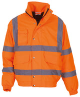 Hi-vis classic bomber jacket (HVP211) — Orange