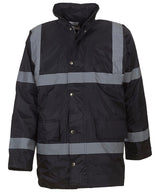 Hi-vis security jacket (HVP301) — Black