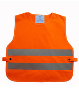 Kids hi-vis 2-band tabard (HVS269CH) — Orange