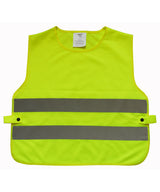 Kids hi-vis 2-band tabard (HVS269CH) — Yellow