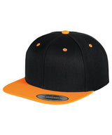 The classic snapback 2-tone  (6089MT) — Black/Neon Orange