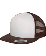 Classic trucker (6006W) — Brown/White/Brown