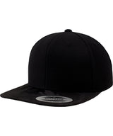 Camo visor snapback (6089CV) — Black Camo