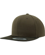 Camo visor snapback (6089CV) — Olive Camo